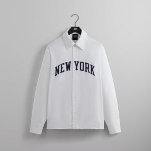 Kith for the New York Knicks Carson Buttondown - White
