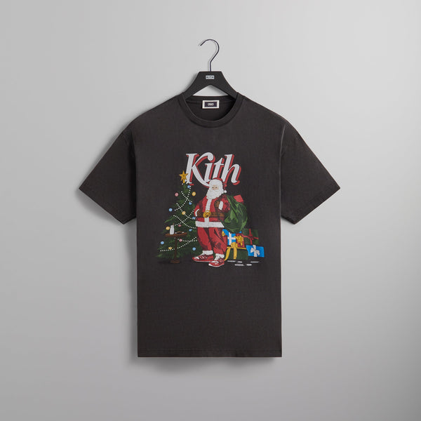 Kithmas Santa Vintage Tee - Black – Kith Canada