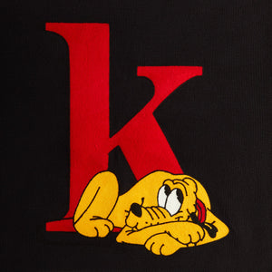 Disney | Kith for Mickey & Friends Pluto K Crewneck Sweater - Black