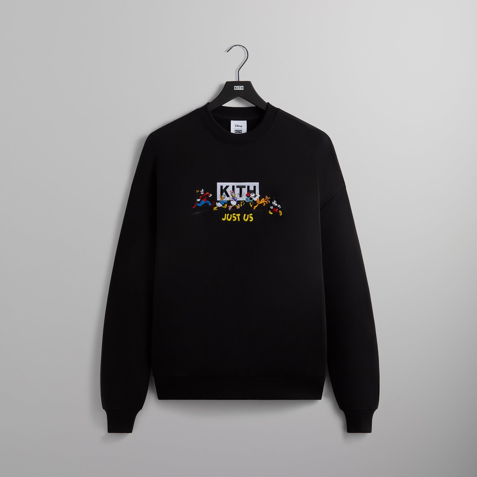 Disney | Kith for Mickey & Friends Family Crewneck - Black – Kith