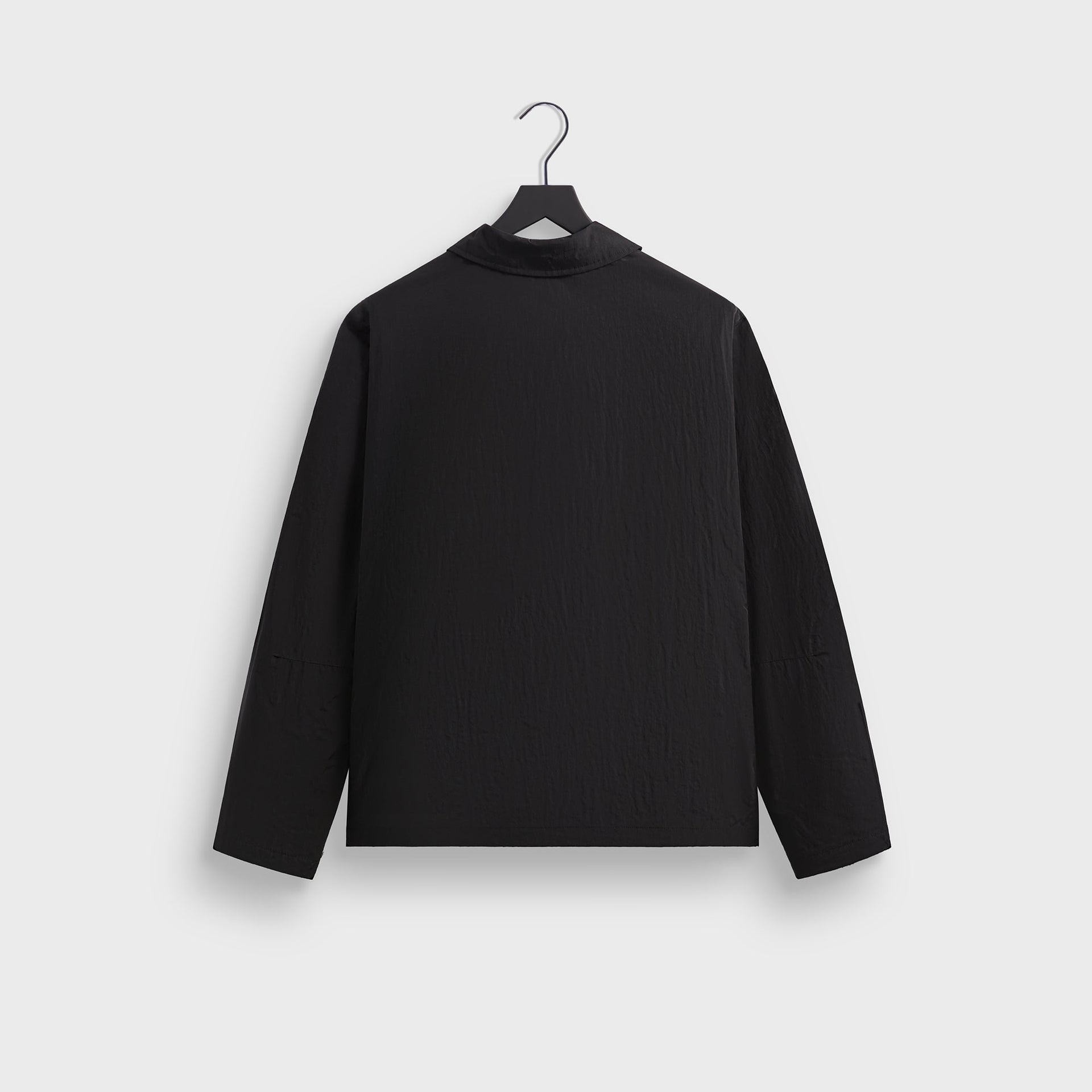 Kith Wrinkle Nylon Jonas Coaches Jacket - Black