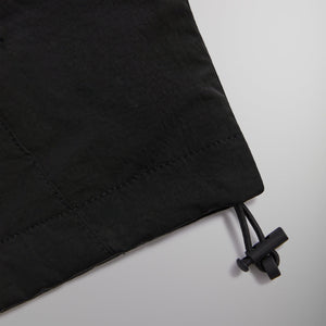 Kith Wrinkle Nylon Windsor Panelled Track Jacket - Black