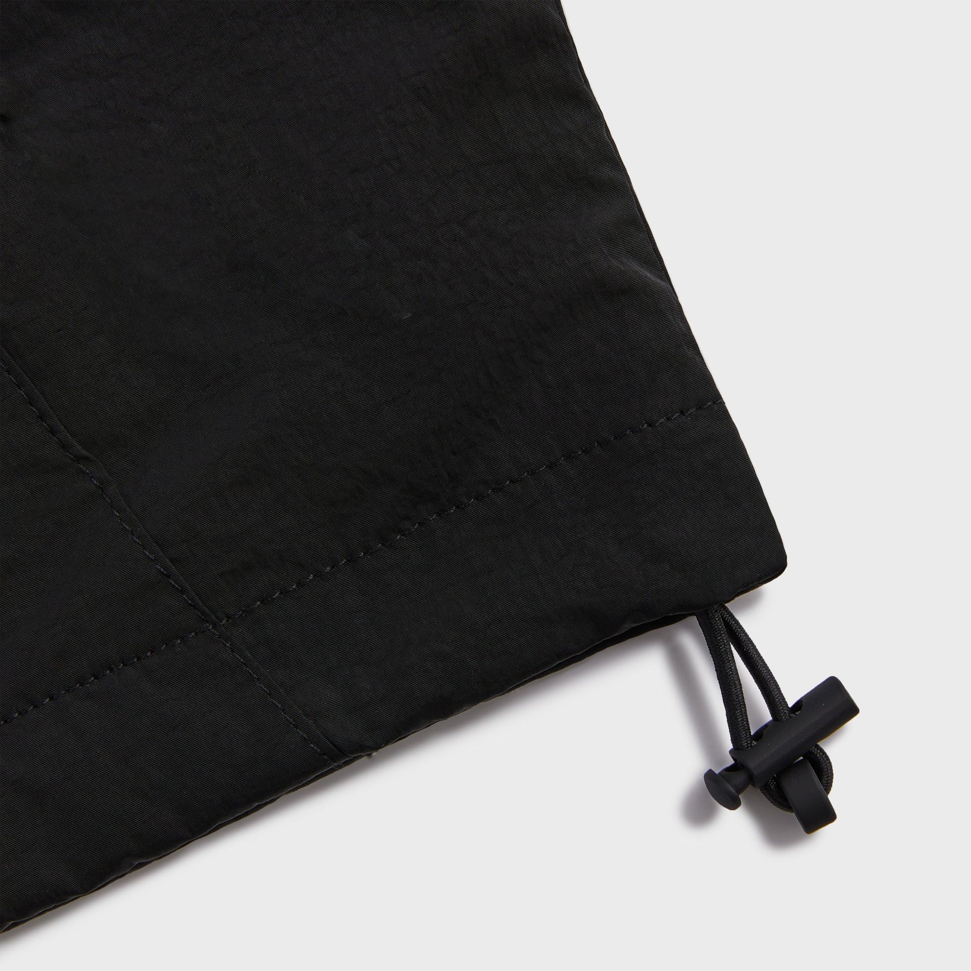 Kith Wrinkle Nylon Windsor Panelled Track Jacket in Black