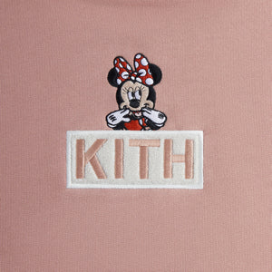 Disney | Kith for Mickey & Friends Cyber Monday Minnie Classic Logo Hoodie - French Clay