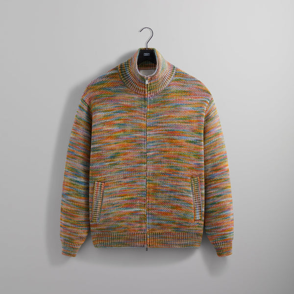 Kith Space Dye Wyona Full Zip Sweater - Multi – Kith Canada