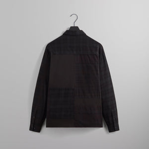 Kith Patchwork Jaydin Buttondown Shirt - Black
