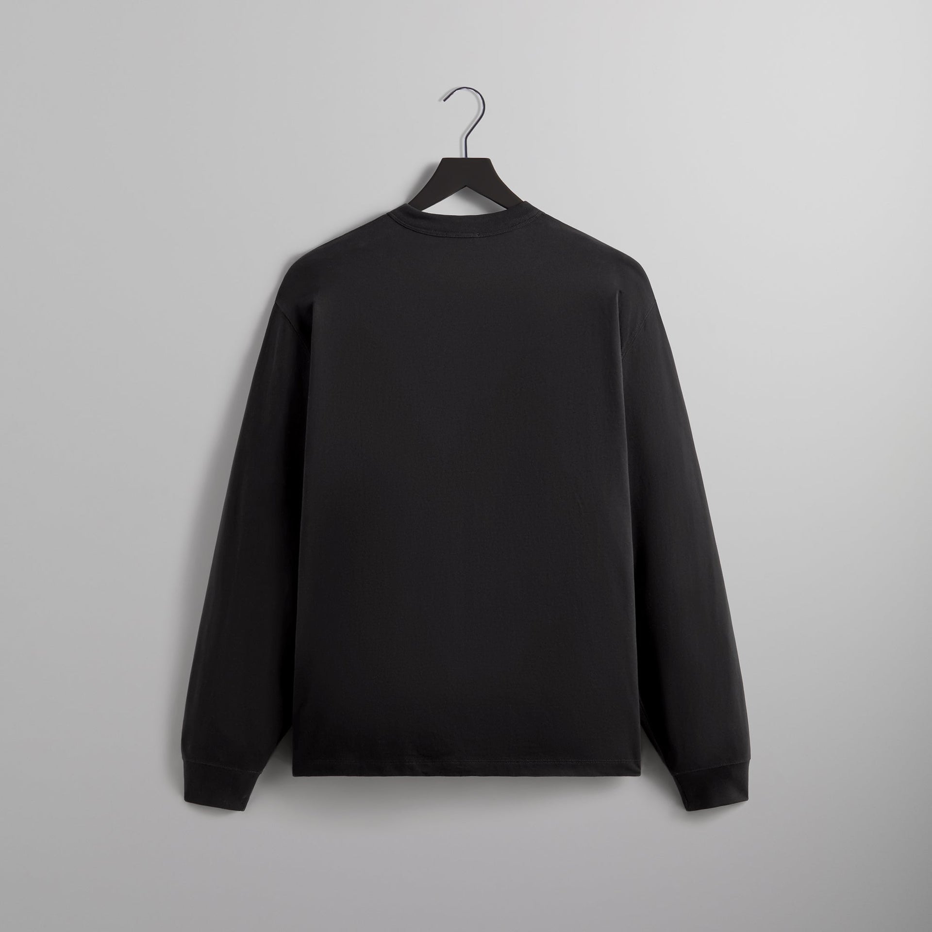 Kith Long Sleeve Leonard Pocket Tee - Black PH