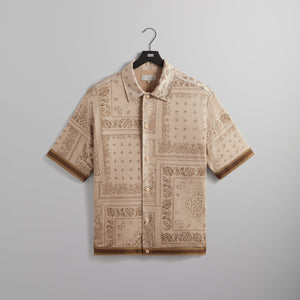 Kith Bandana Mesh Woodpoint Shirt - Canvas – Kith Canada