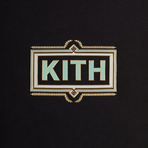 Kith Ornate Classic Logo Tee - Black – Kith Canada