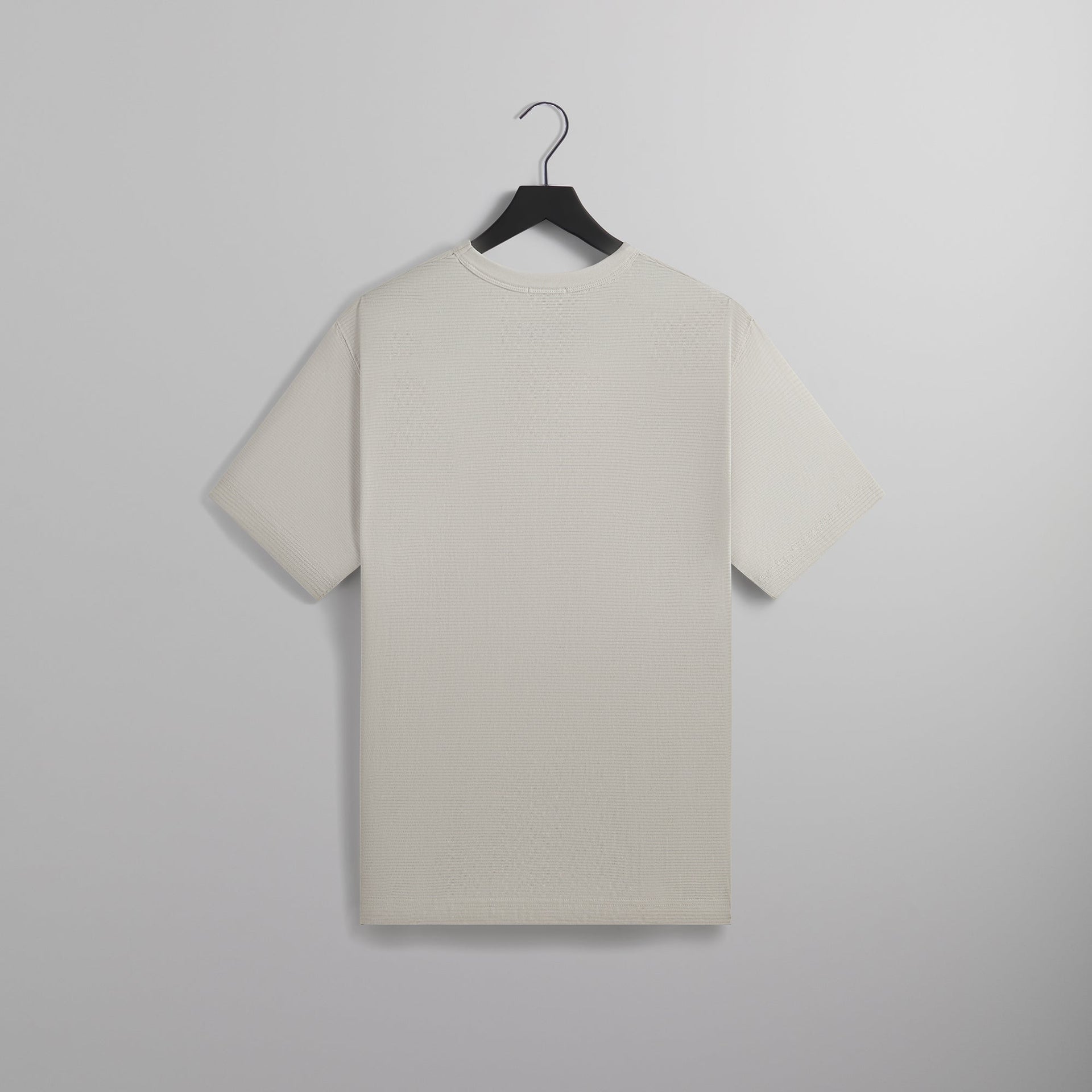 Kith Pointelle Mesh Leonard Pocket Tee - Concrete