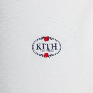 Kith Pique Drew Polo - White