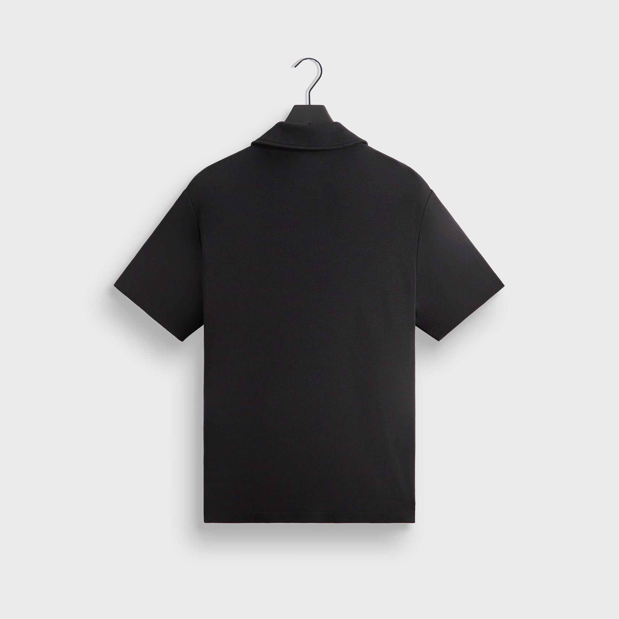 Kith Micro Waffle Drew Polo - Black – Kith Canada