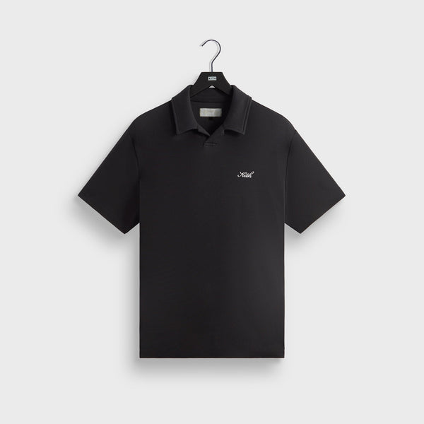 トップス Kith Micro Waffle Drew Polo 'Black' Kith Micro Waffle Drew Polo - Black – Kith Europe