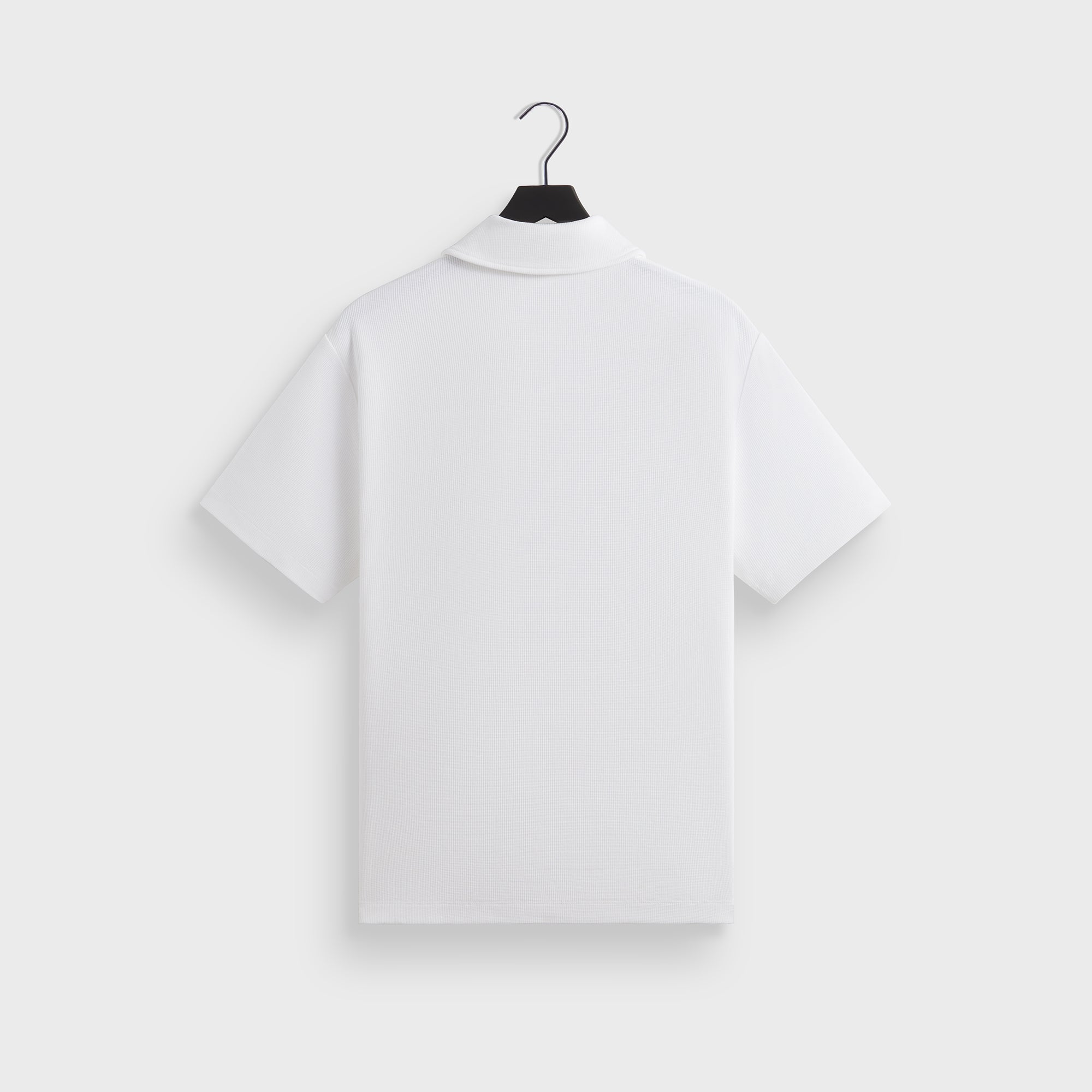トップス kith Micro Waffle Drew Polo XS Kith Micro Waffle Drew Polo - Black – Kith Canada