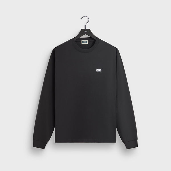 Kith Long Sleeve LAX Tee - Black – Kith Canada