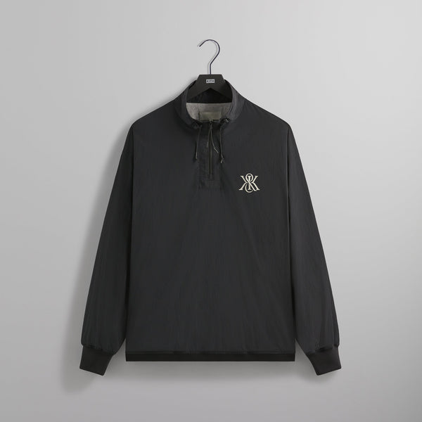 Kith Paper Nylon Ryder Quarter Zip - Black – Kith Canada