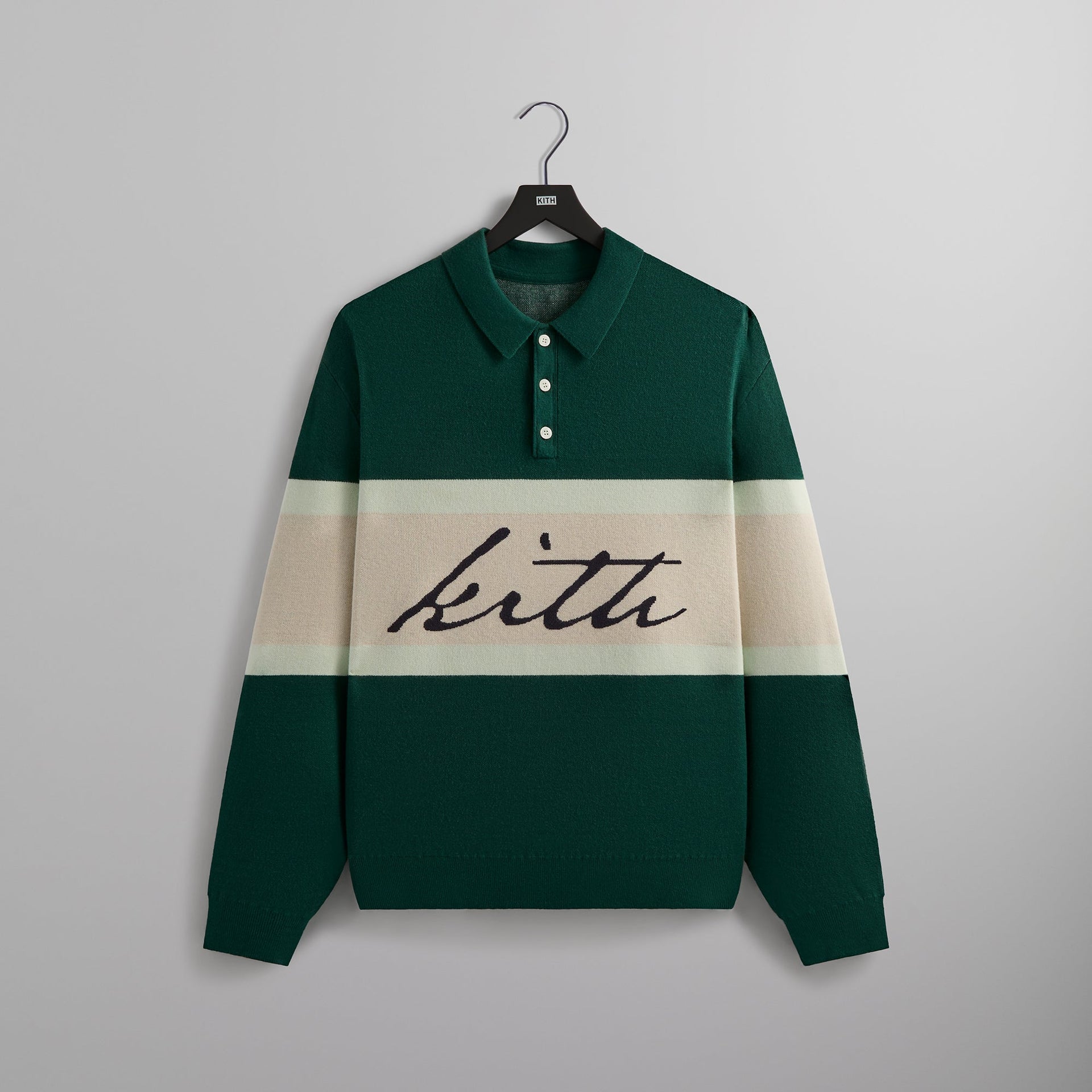 Kith Harmon Rugby Pullover - Algae