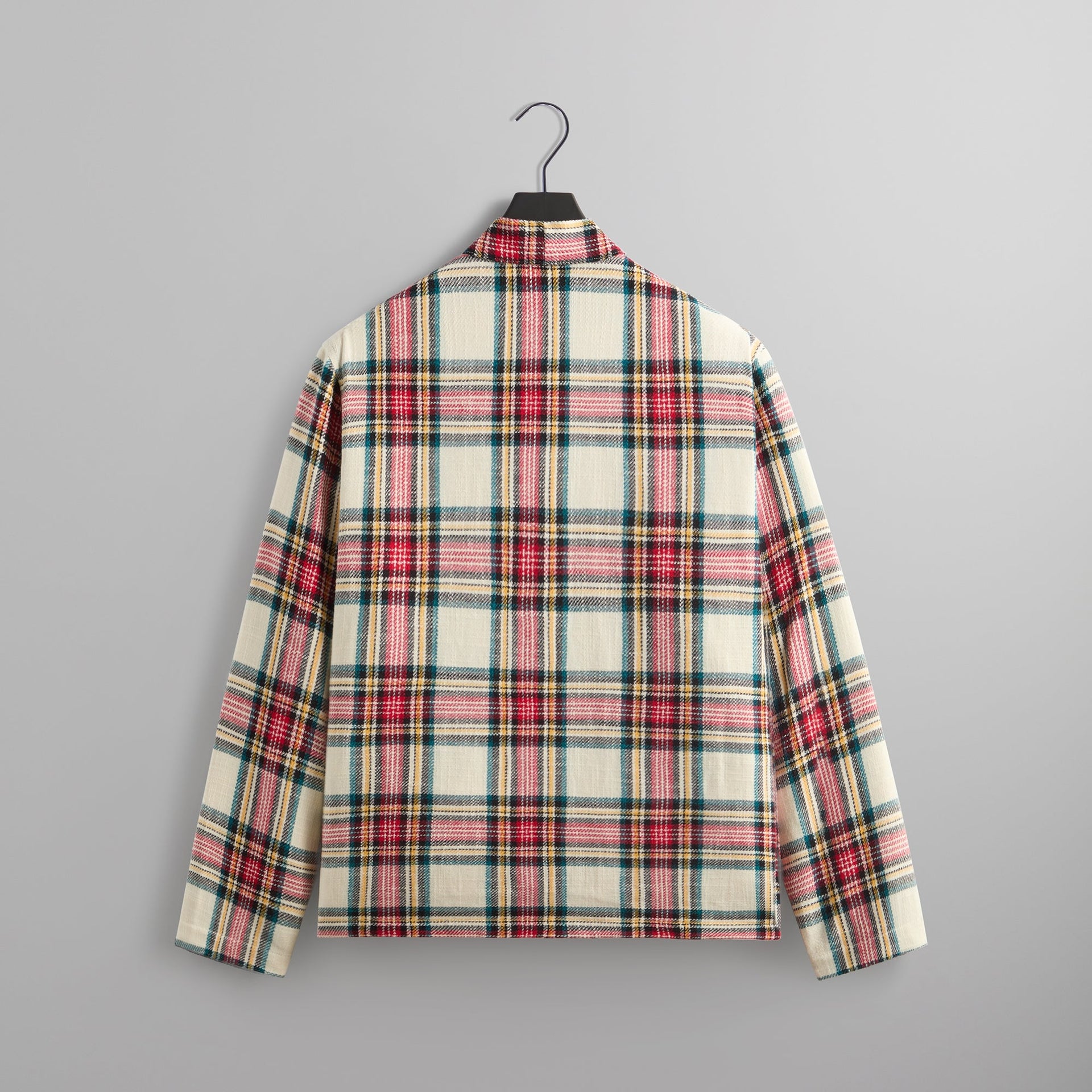 Kith Plaid Karter Long Sleeve Gi - Fame