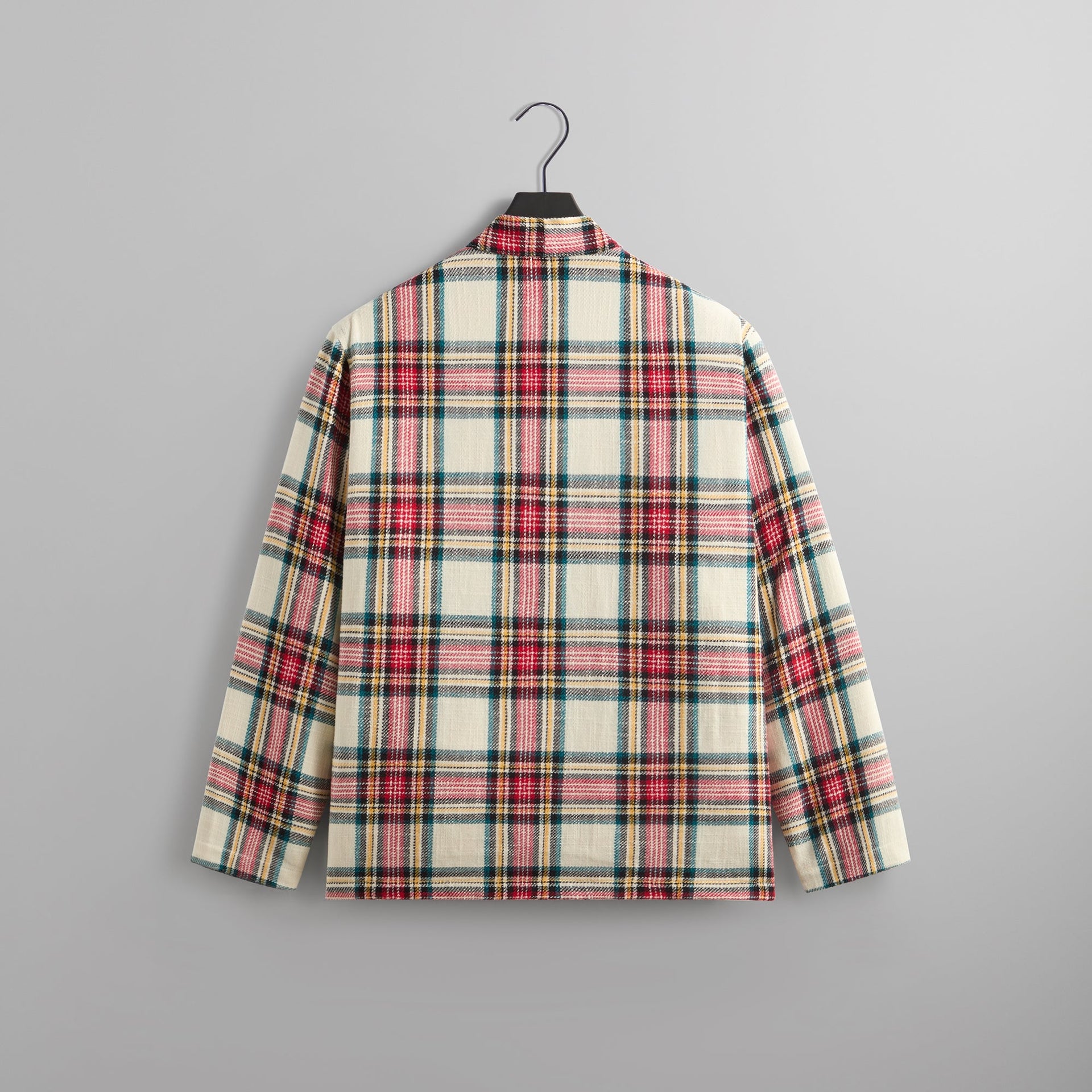 Kith Plaid Karter Long Sleeve Gi - Fame