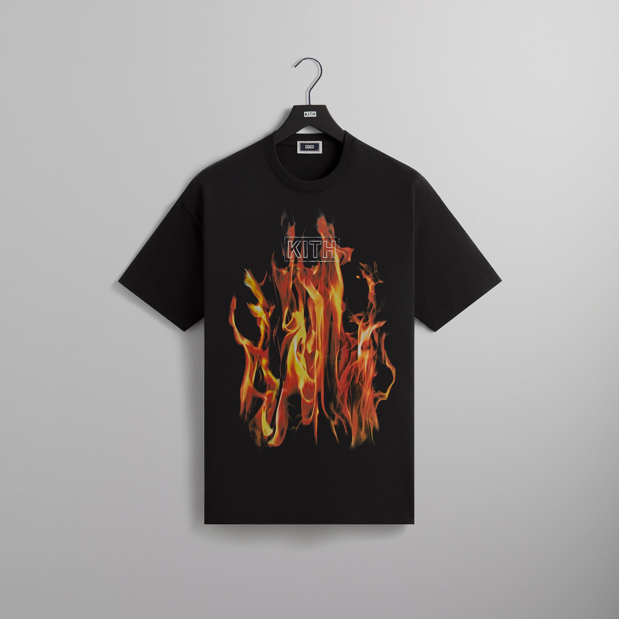 Kith Pyro Box Logo Vintage Tee - Black – Kith Canada