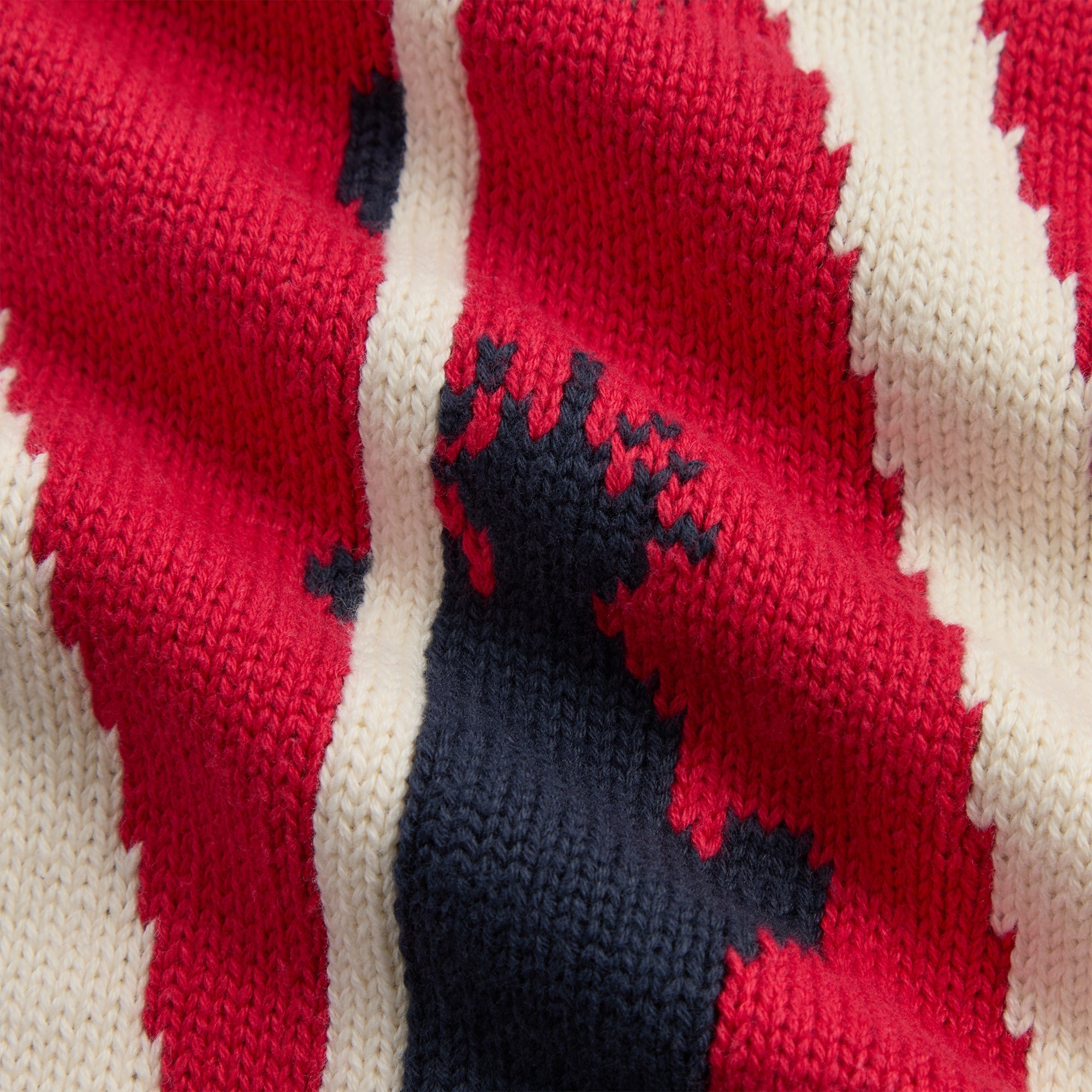 Kith Big Letter New York Wyona Full Zip Sweater - Nocturnal – Kith