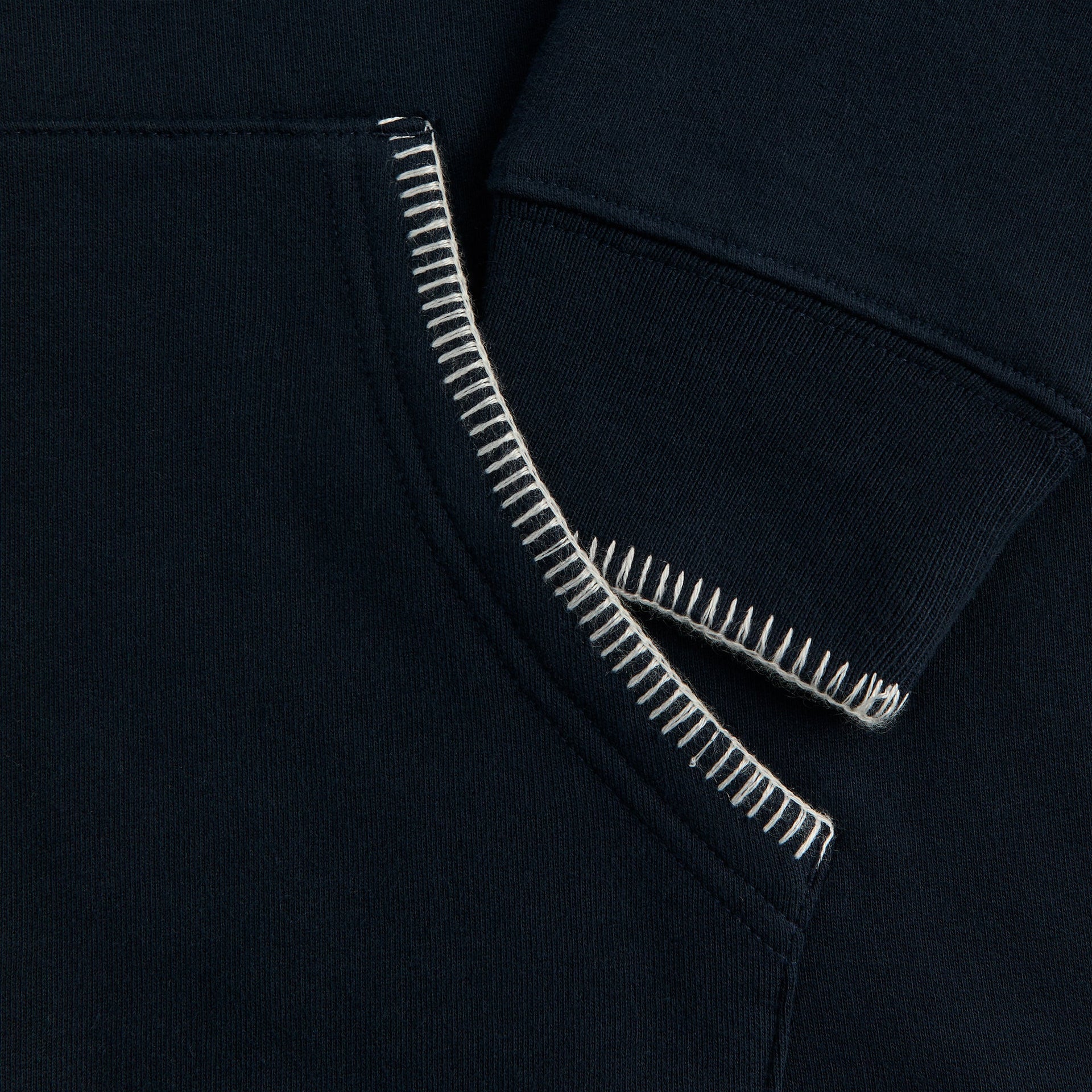 Kith Panelled Nelson Hoodie - Abyss