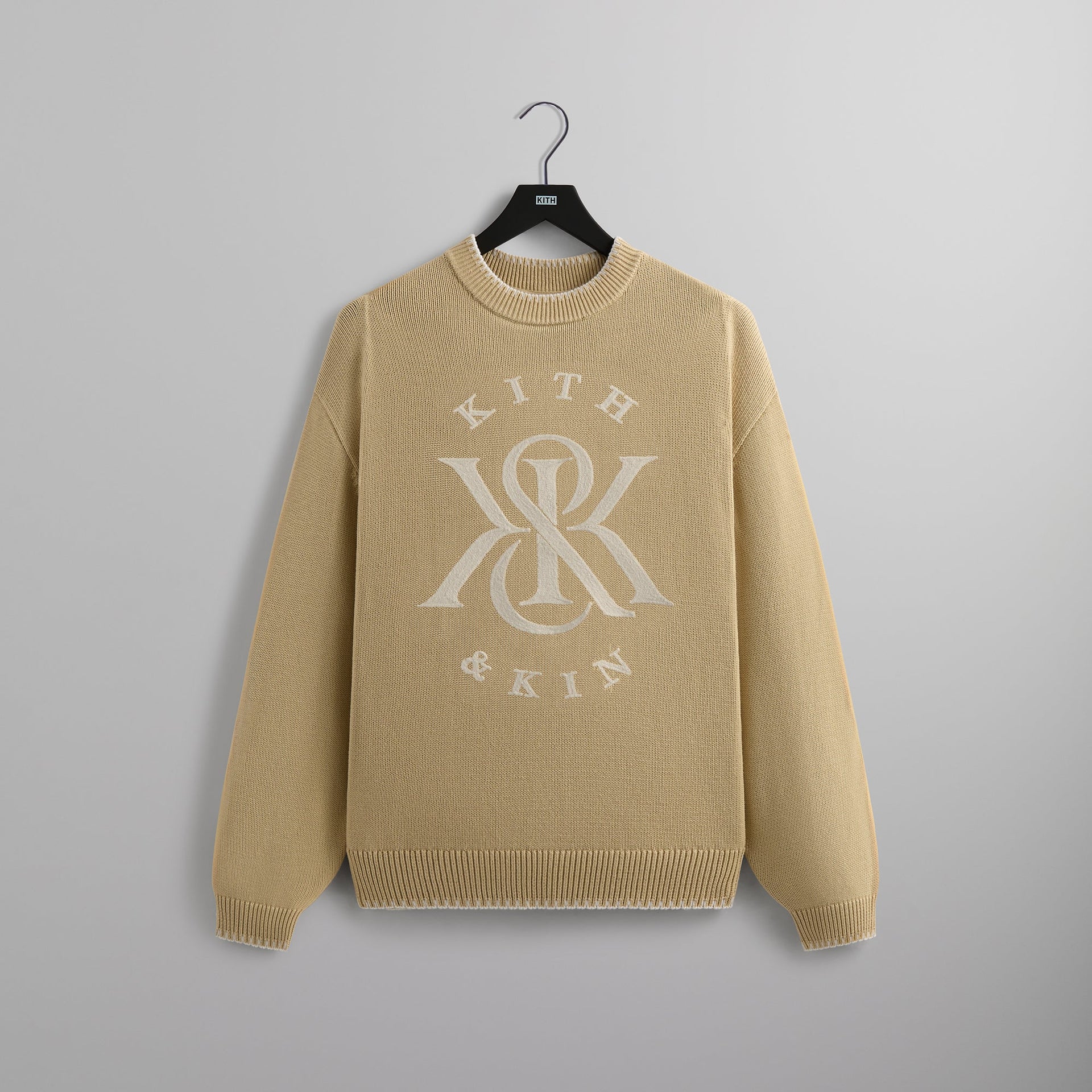 Kith Crest Stitched Lewis Sweater - Eternal PH