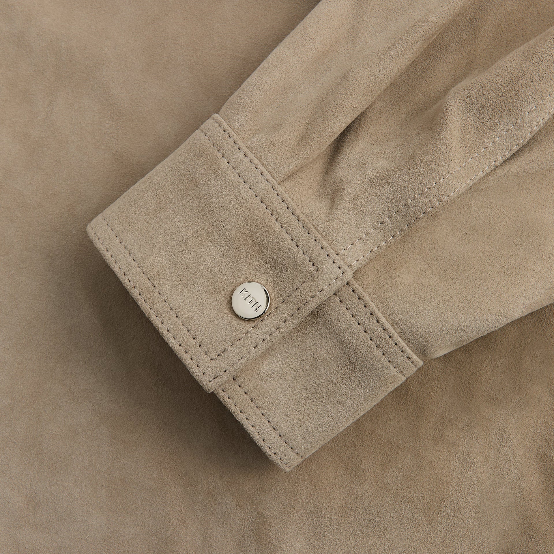 Kith Suede Apollo Shirt - Malt