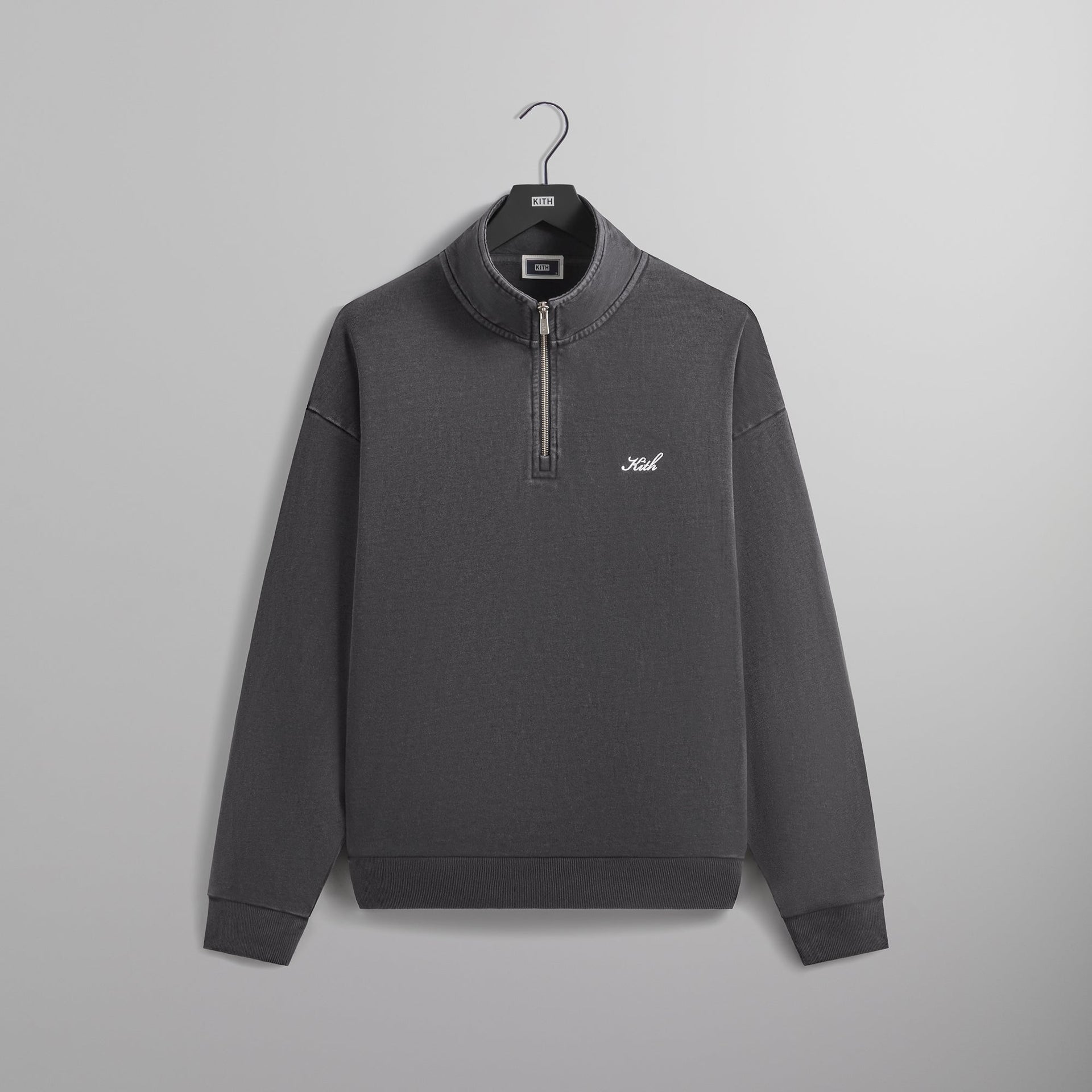 Kith Nelson Quarter Zip - Carbon