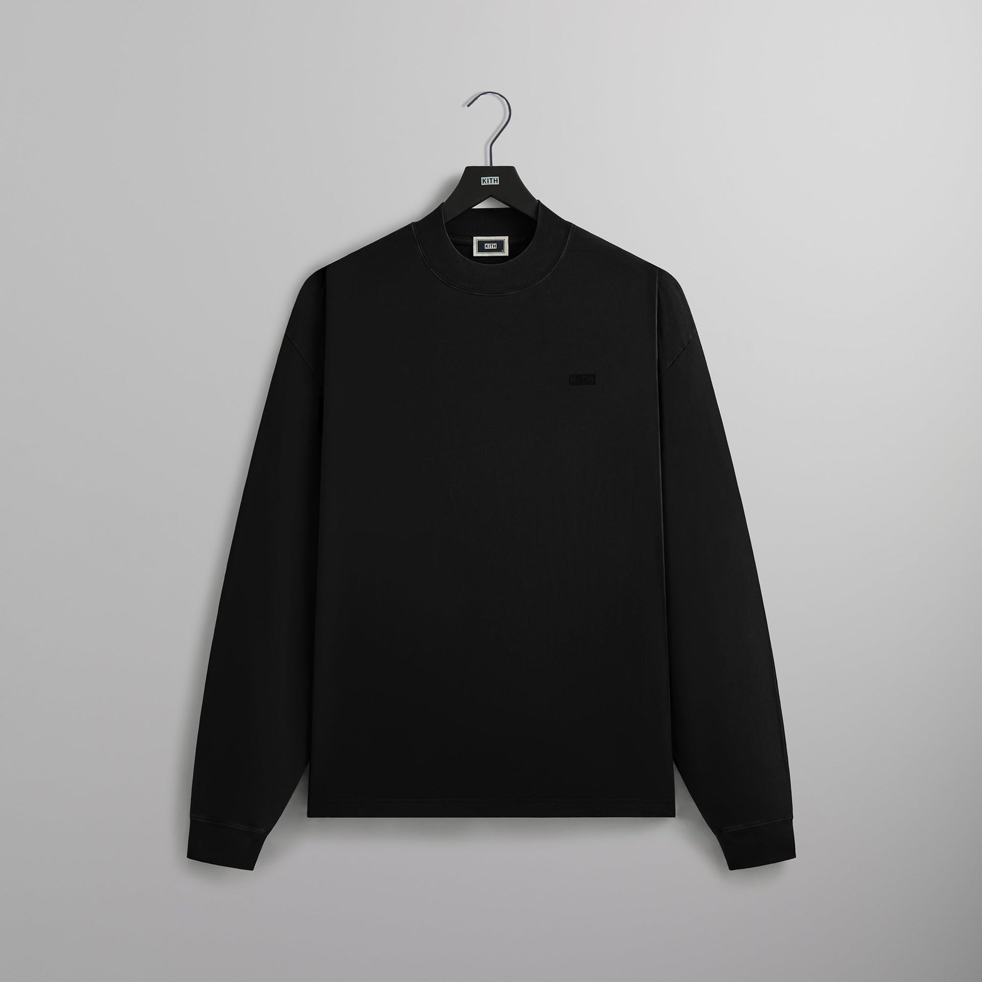 Kith Mock Neck LAX Tee - Black