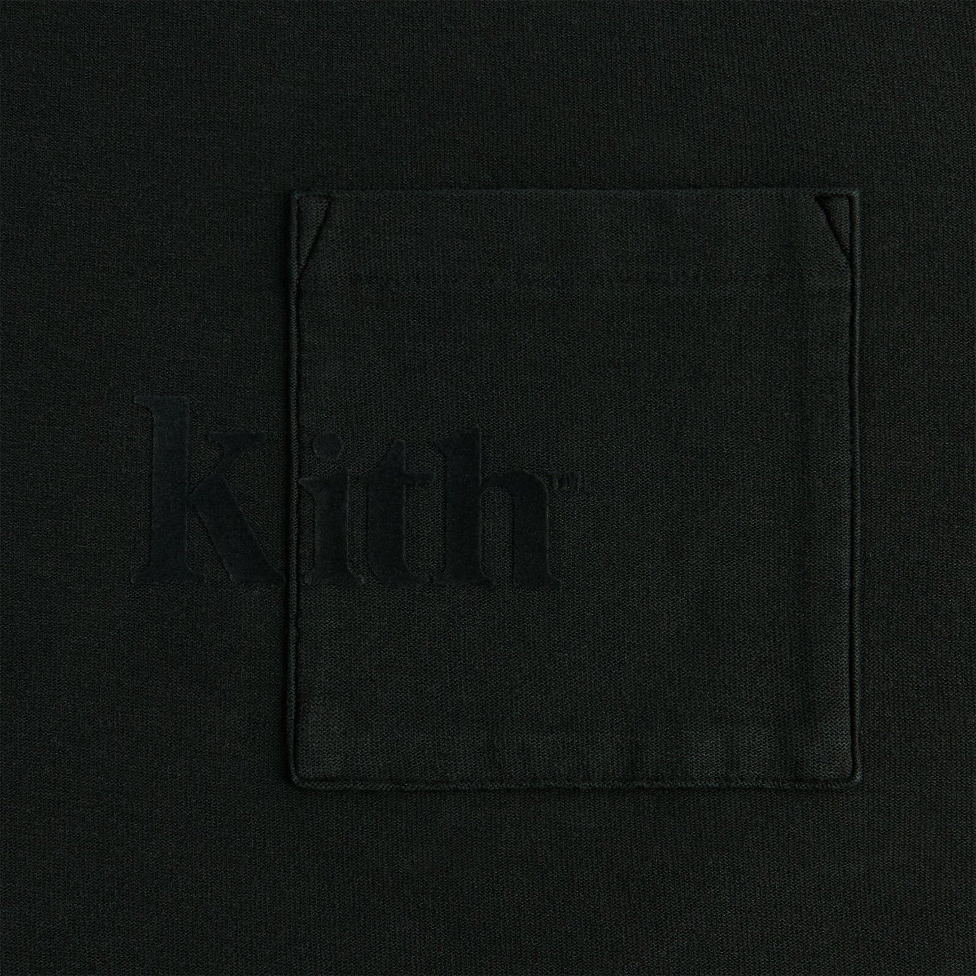 Kith Long Sleeve Quinn Tee - Black