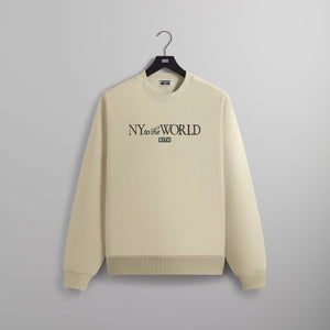 Kith NY to the World Signature Nelson Crewneck - Sandrift