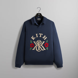 Kith K&K Applique Nelson Collared Rugby - Nocturnal PH