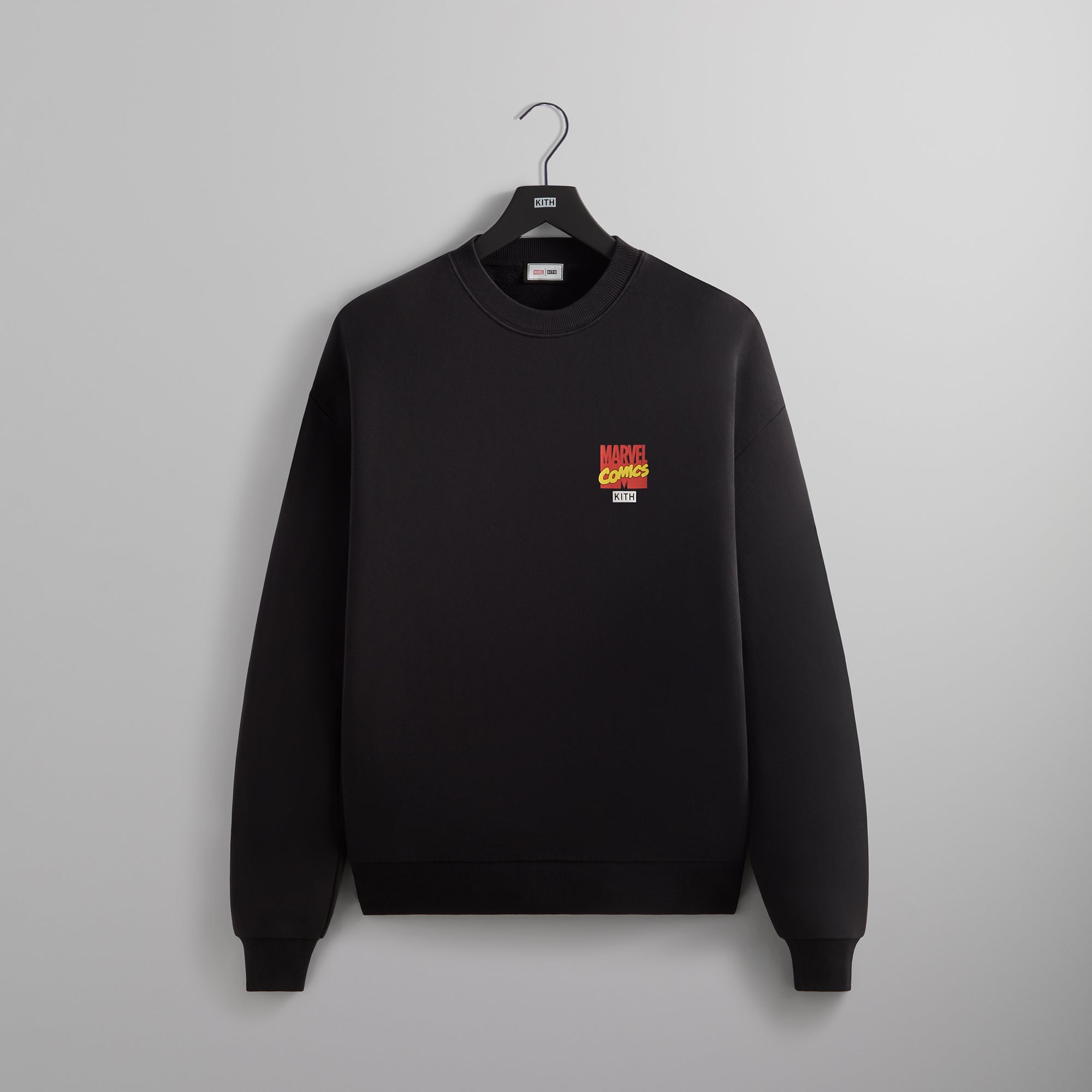 Marvel | Kith Villains Clash Vintage Nelson Crewneck - Black – Kith Canada