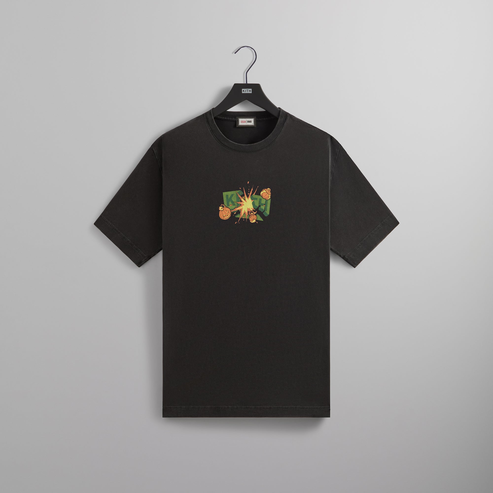 Kith Floral Classic Logo Tee Black Size S popular