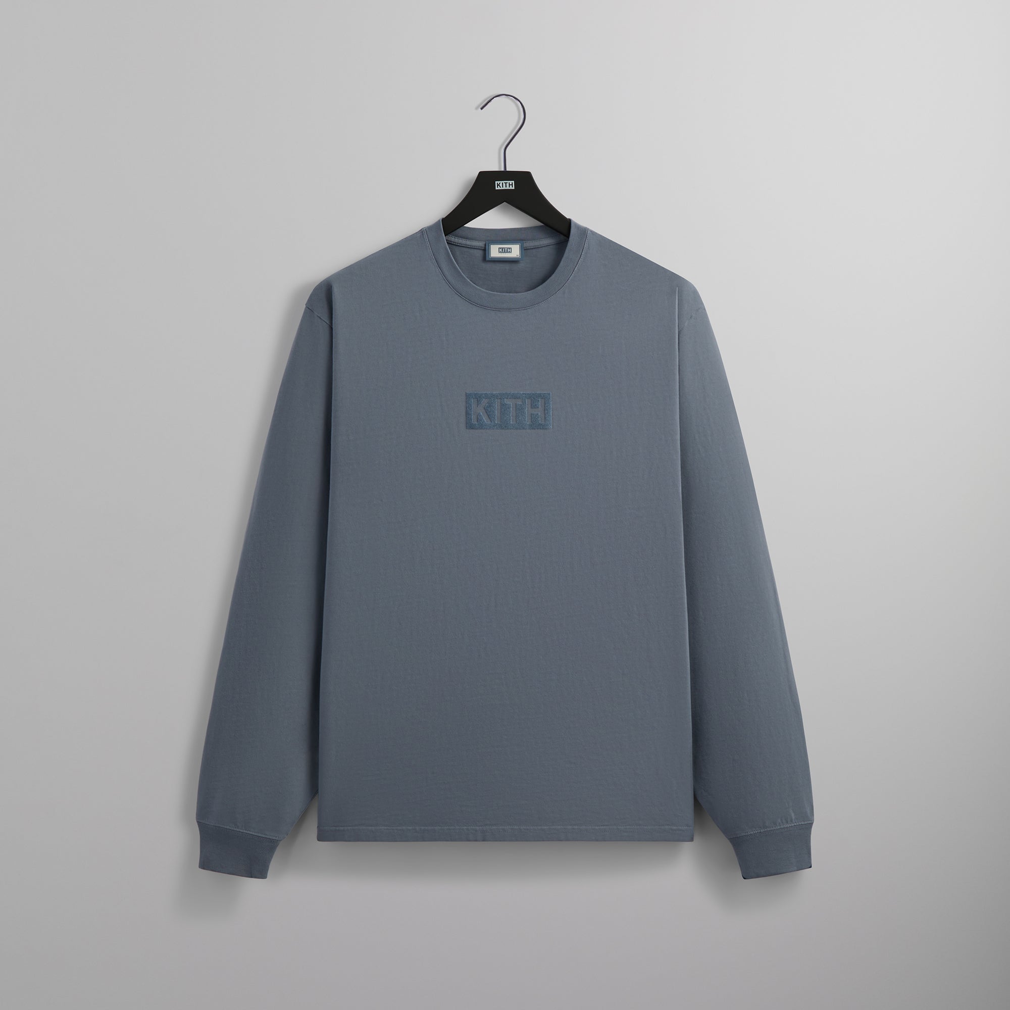 Kith Classic Logo Long Sleeve Tee MADE-TO-ORDER - Elevation PH – Kith Canada