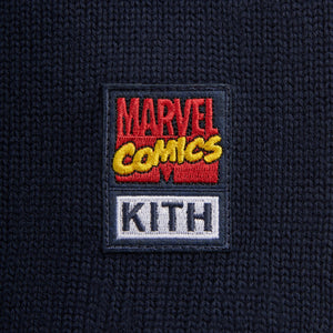 Marvel | Kith Thanos Lewis Crewneck Sweater - Nocturnal PH