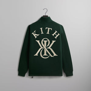 Kith Cable Fleece Quarter Zip - Stadium