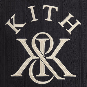 Kith Cable Fleece Quarter Zip - Admiral