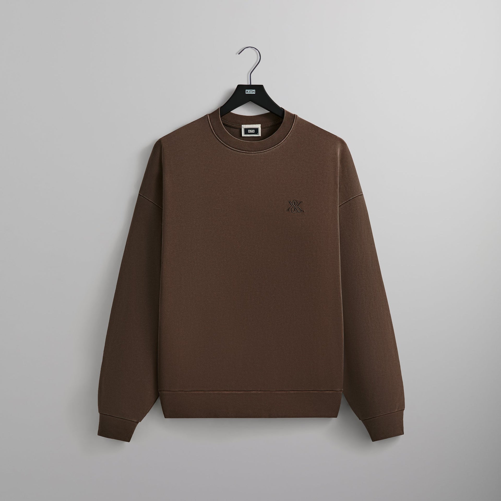 Kith Compact Knit Nelson Crewneck - Kindling