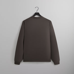 Kith Long Sleeve Leonard Pocket Tee - Somber