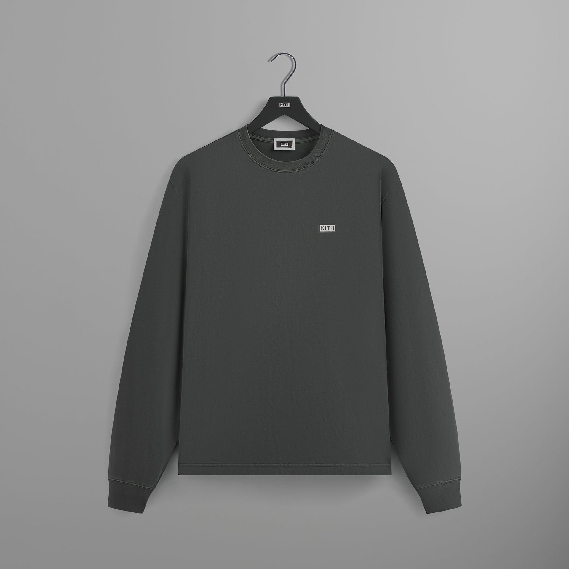 Kith Long Sleeve LAX Tee - Carbon