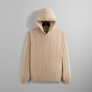 Kith Knit Elliot Hoodie - Sandy Heather