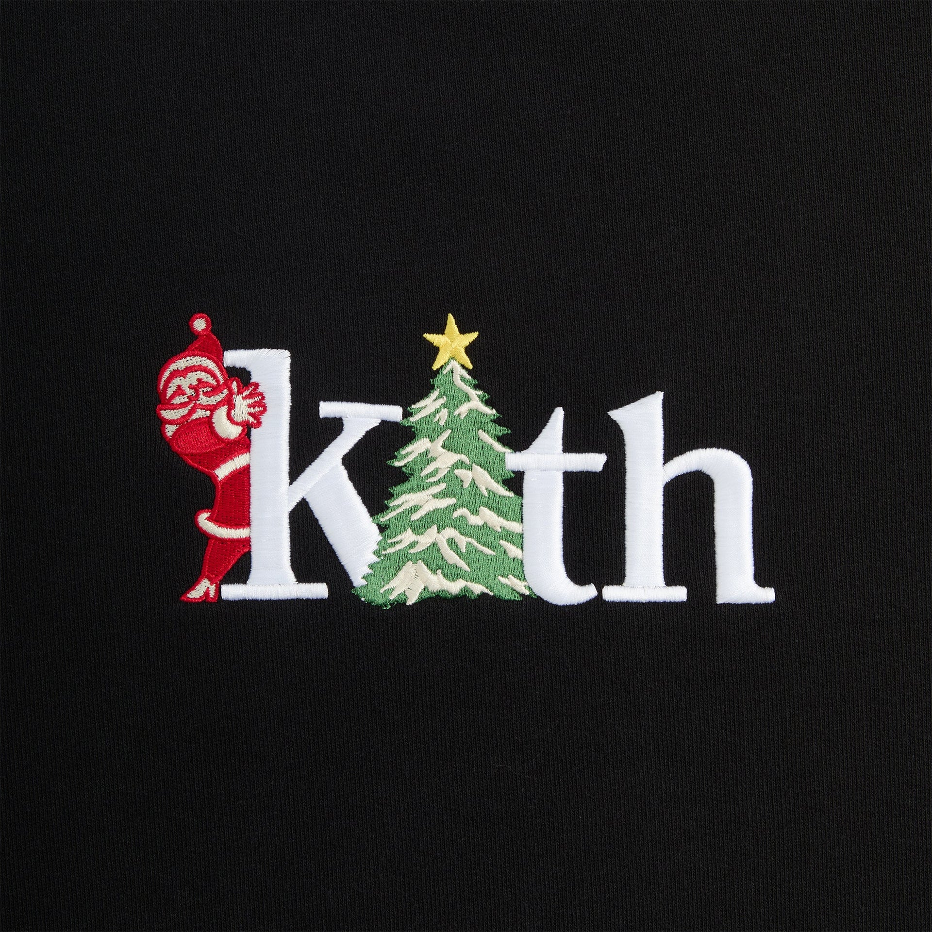 Kithmas Comic Santa Nelson Crewneck - Black