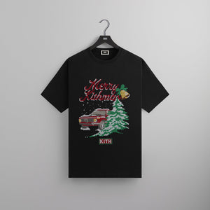 Kithmas Needlepoint Tee - Black PH