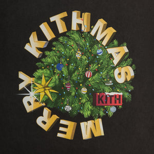 Kithmas Tree Vintage Tee - Black PH