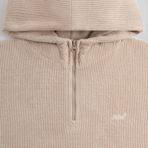 Kith Bonded Waffle Coleman Quarter Zip Hoodie - Session