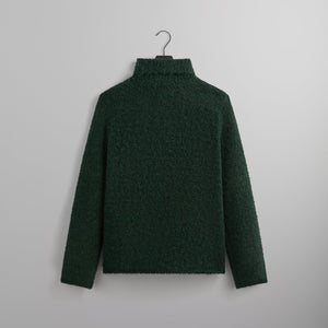 &Kin Speckled Boucle Walker Turtleneck - Stadium