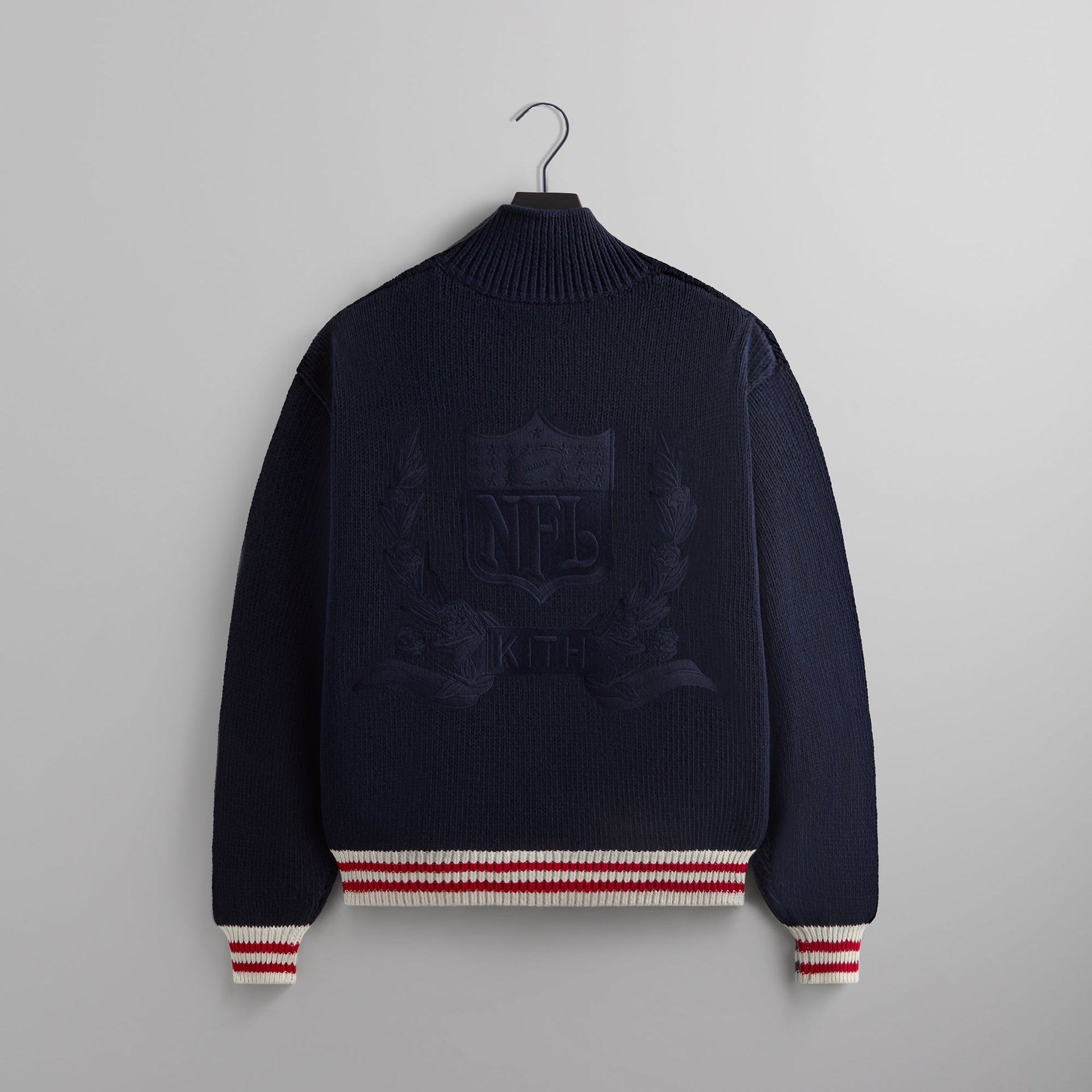 Kith & '47 for the NFL: Giants Wyona Full Zip Sweater - Nocturnal