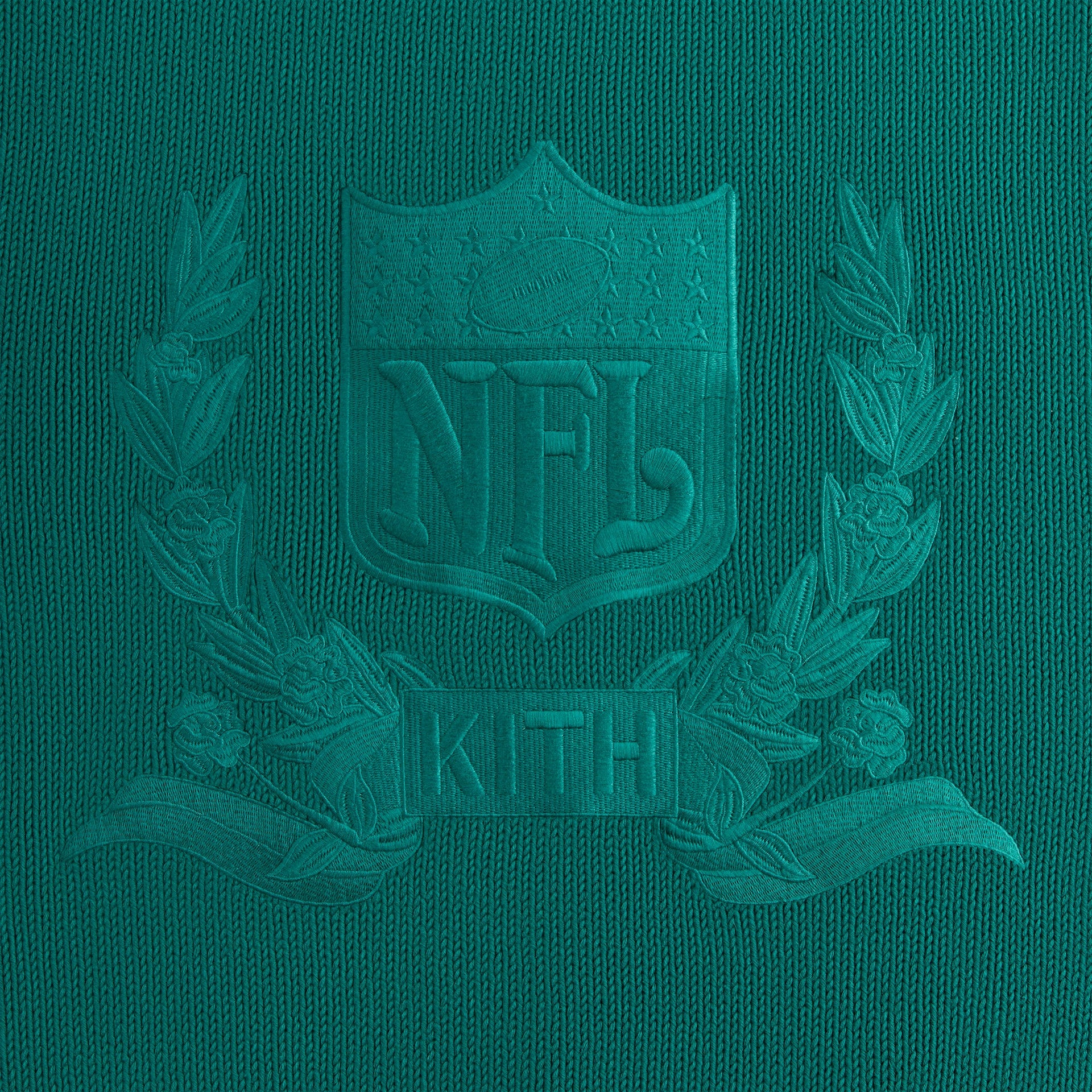 Kith & '47 for the NFL: Dolphins Wyona Full Zip Sweater - Center